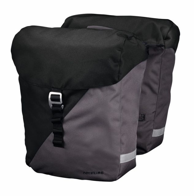 Racktime Racktime Borsa doppia sistema Vida - nr/grigio, 32x36x14cm(2x), 12l(2x), 940g
