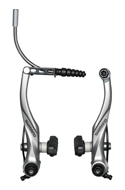 SHIMANO Shimano V-Brake Shimano BR-T4000 - RA, argento, con guida cavi