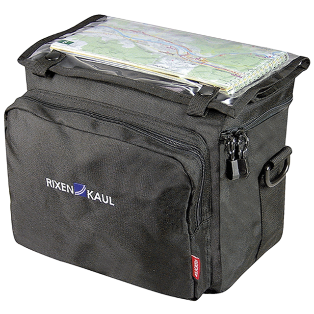 KLICKFIX KLICKFIX Borsa da manubrio KLICKfix Daypack Box - nero,26x22x16cm,8l,800g,s.adatt.