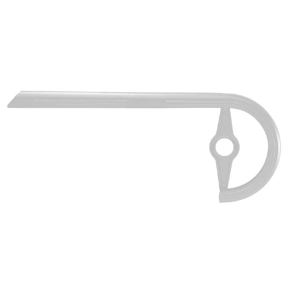 Peruzzo Carter acciaio STRISCIA MADE IN ITALY - per guarniture da 46 a 48 denti, argento