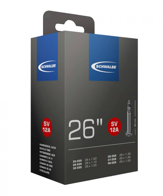 SCHWALBE CAMERA ARIA 26" SV12A 40MM