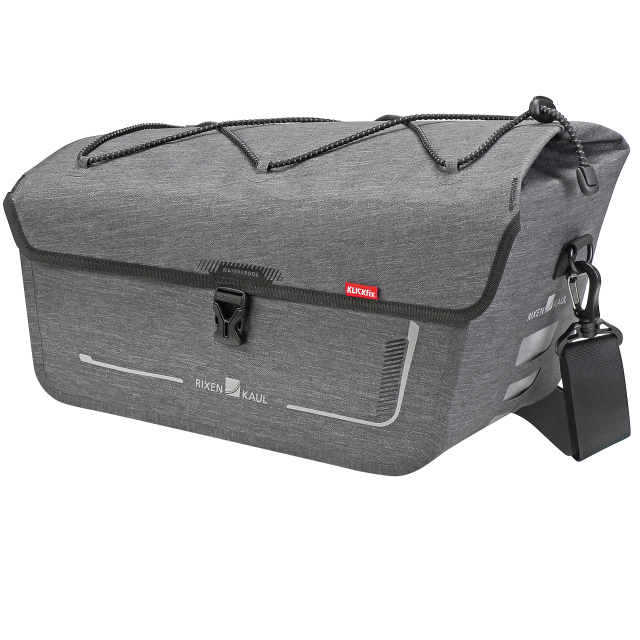 KLICKFIX KLICKFIX Borsa portapacchi KLICKfix Rackp. Sport - grigio,20x41x25,12l, Uniklip2