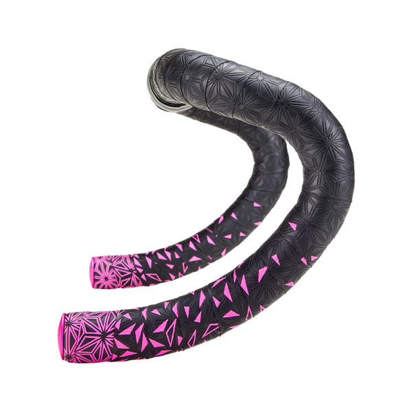supacaz COPPIA NASTRI MANUBRIO SUPER STICKY KUSH STAR FADE - NER/ROSA