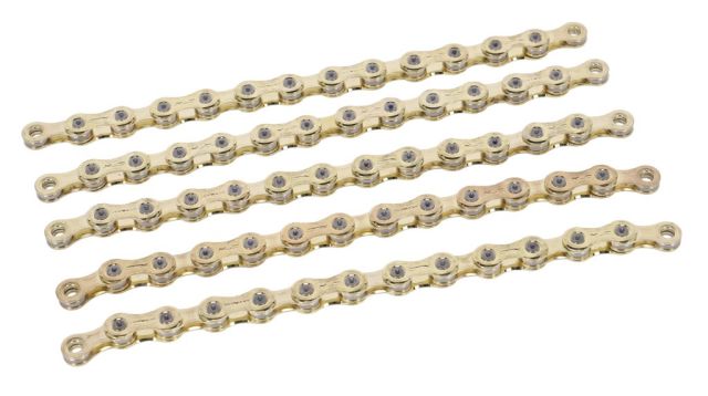 XLC XLC Catena CC-C08 - 1/2 x 11/128, 114 magl., 10vel. oro/oro