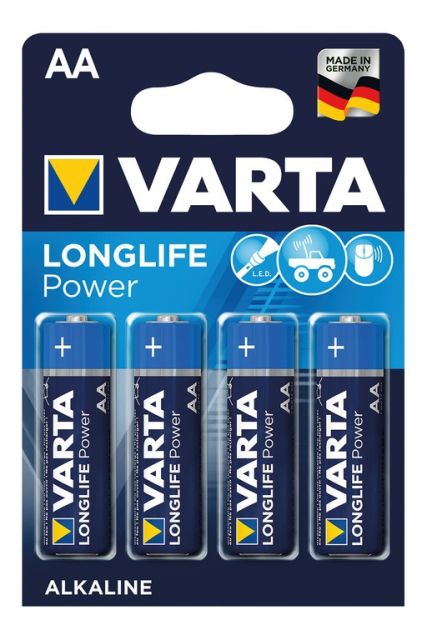 VARTA BLISTER 4 STILO ALCALINE HIGH ENERGY VARTA