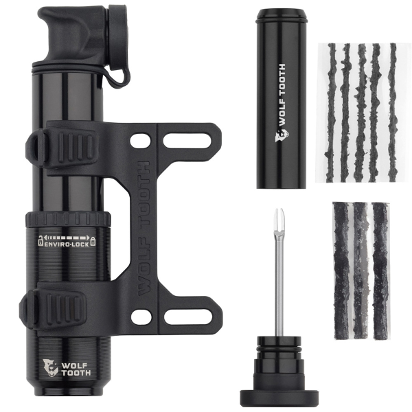 Wolftooth POMPA ENCASE - 40cc, ATTREZZO RIPARA TUBELESS, NERO