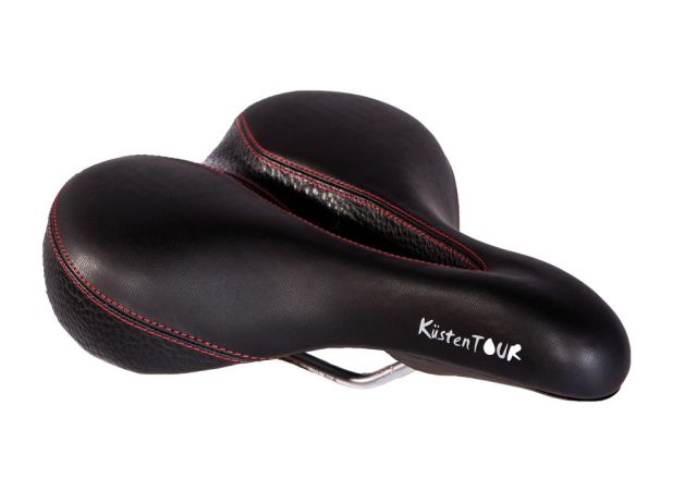 P&P Bequemsattel P&P Bequemsattel Sella P&P Küstentour 800 - nero/rs, unisex, 265x205mm, ca. 474g