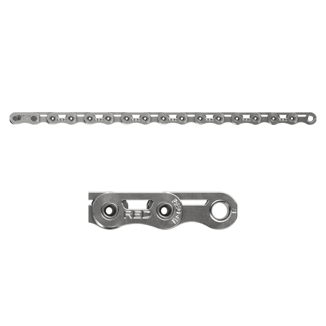 Sram Sram Catena cambio SRAM Red E1 Flattop - 126 maglie 12vel, PowerLock, arg
