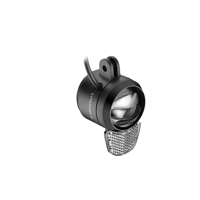 Litemove Litemove Luce LED per e-bike LITEMOVE SEC-110 - 12 V (7,5~16 V), 110 Lux, supporto sup.