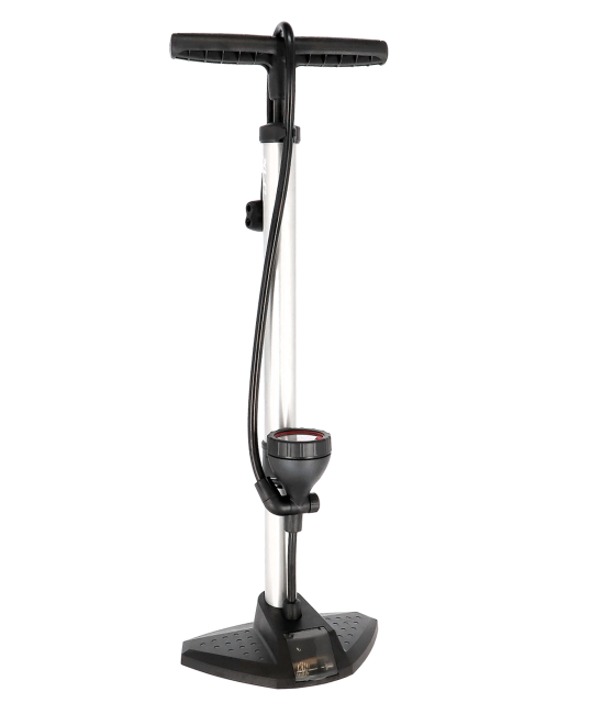XLC POMPA DA TERRA DOPPIA VALVOLA SILVER