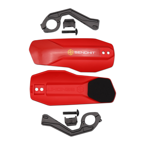 Sendhit Coppia paramani regolabili MTB - rosso