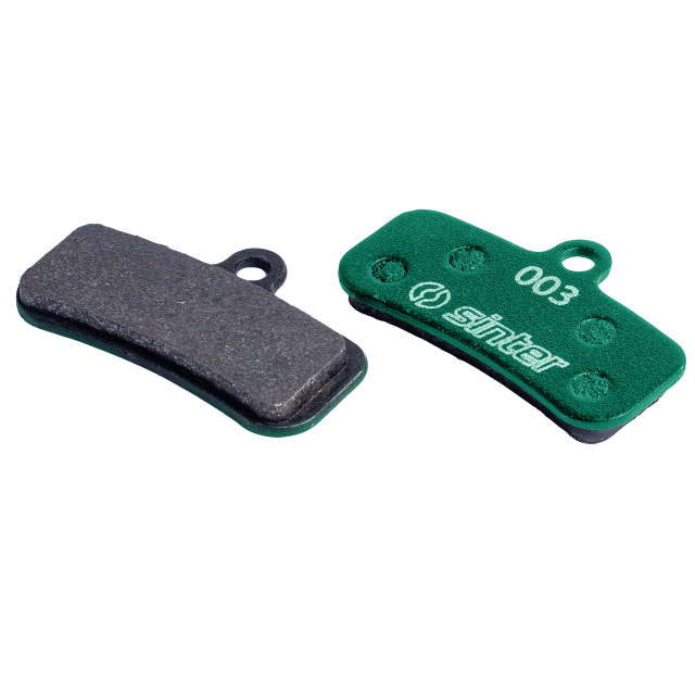Sinter Pastiglie freno Sinter 003 Shimano D - organica, MTB Race, verde, UDV=1 paio