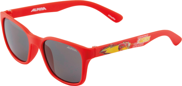 Alpina Alpina Occhiali da sole Alpina Mitzo II - Cars, rosso, lenti nere