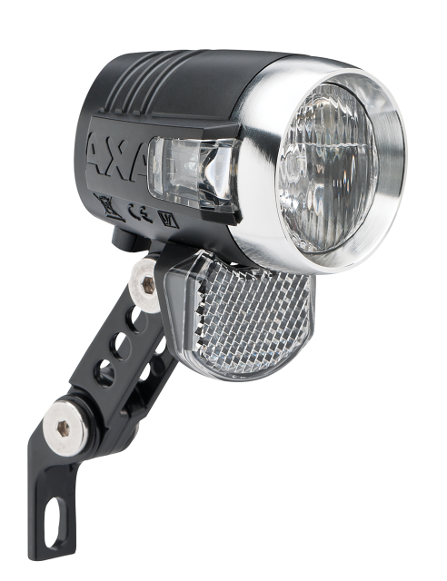 AXA AXA LED-E-Bike-Scheinwerfer AXA Blueline 50 - 6-12 V, 50 Lux