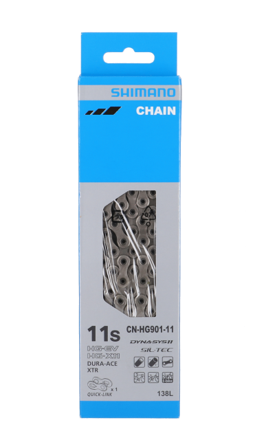SHIMANO Shimano Catena Shimano CN-HG901 - 138 maglie 11 vel., argento