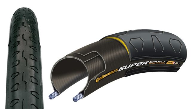 CONTINENTAL Continental Copertone Conti Super Sport Plus rigido - 28" 700x28C 28-622 nero