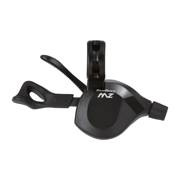 Sunrace Comando cambio MZ COMPATIBILE SHIMANO - 12v, destro, collarino, senza display, nero