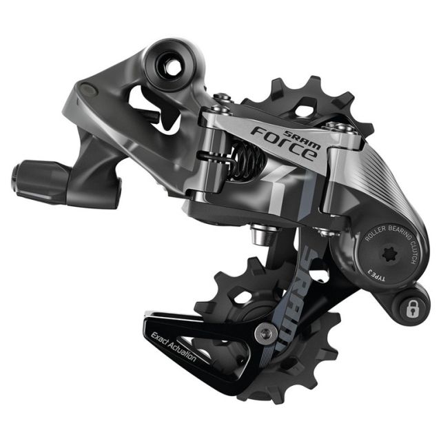 Sram Sram Deragliatore post. SRAM Force1 3.0 - 11vel, gabbia media, nero