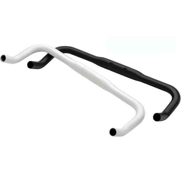 Easy Manubrio BULL HORN 25.4 mm - 400 mm, bianco