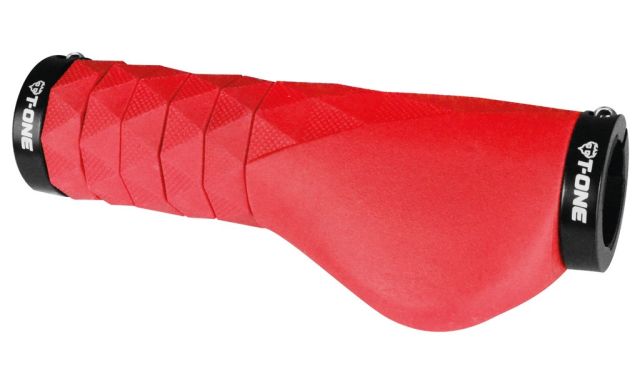 T-one T-one Manopole T-One Diamond Plus Ergo - 94/134mm, doppia, rosso