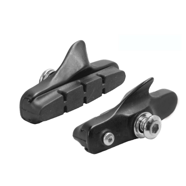 ALLIGATOR Coppia pattini freno per pinza freno Campagnolo - 55 mm, nero