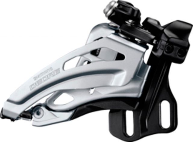 SHIMANO Shimano Der. ant. Shim. Deore Front Pull FD-M617 - Side Swing, 66-69°, 2x10vel., E-Typ