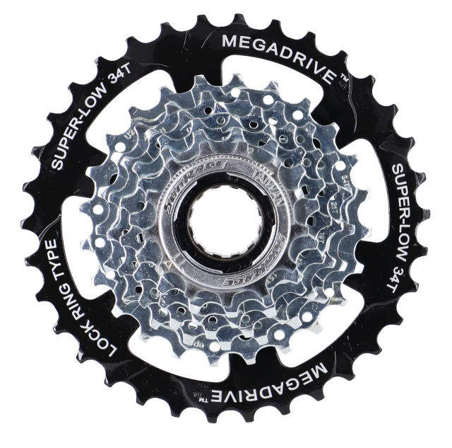 Diverse Diverse Pignone SunRace MFM4S - 7vel,13-34 denti,zinco
