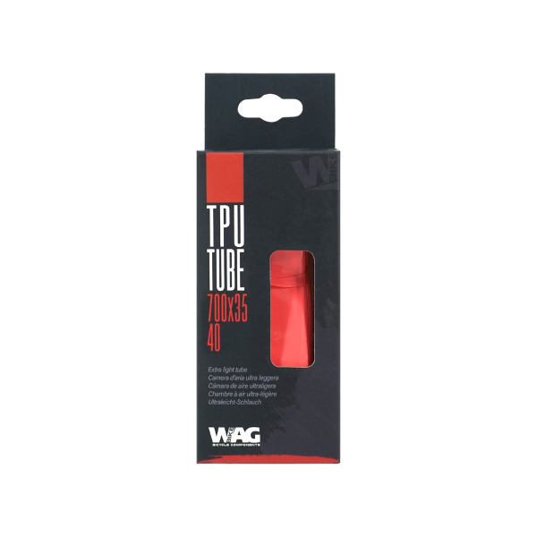 Wag Camera d'aria TPU - 700x35/40, valvola presta 60 mm