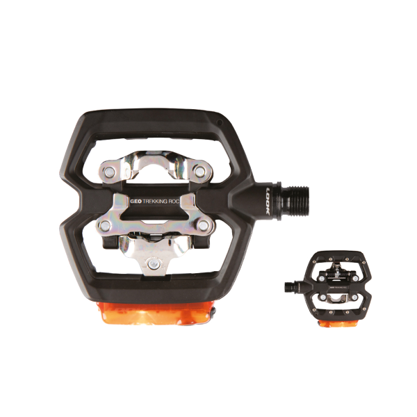 Look Pedali DUAL FUNCTION GEO TREKKING ROC VISION - nero