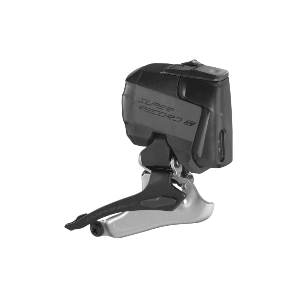 Campagnolo Deragliatore SUPER RECORD S WIRELESS 2x 12v - nero opaco, a saldare (batteria non inclusa)