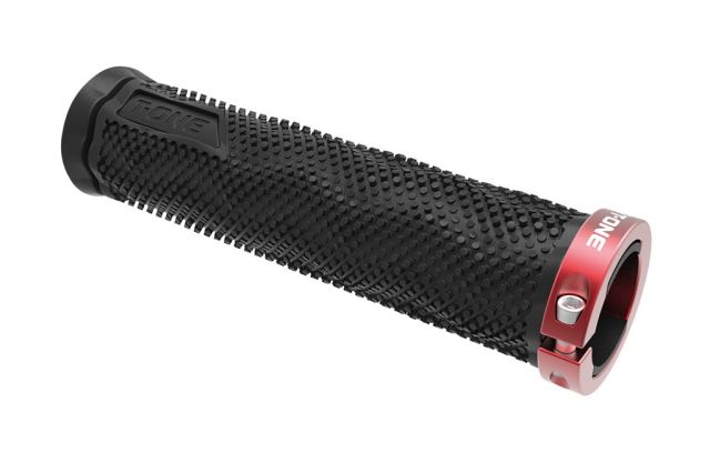 T-one T-one Manopole T-One DOT - 130mm, singola, nero/rosso