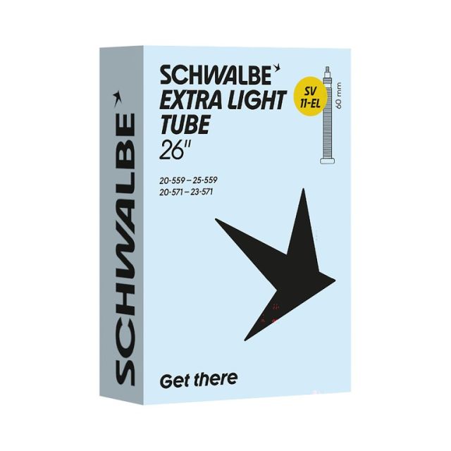 SCHWALBE Schwalbe Cam. aria Schwalbe VP 11 extra light - 26x0.75-1.00" 20/25-559/571 VP 60mm