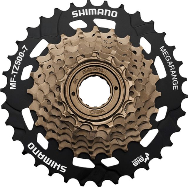 SHIMANO Shimano Pignone a ruota libera Shimano MFTZ500 - 7vel 14-16-18-20-22-24-34 denti