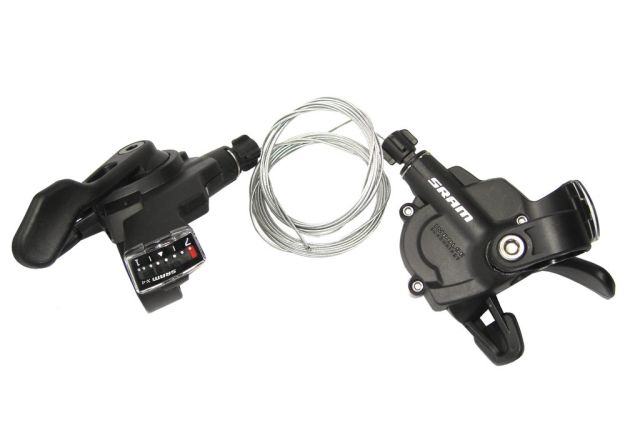 Sram Sram Set cambio trigger SRAM X3 - 3x7vel, nero, 1:1, Index