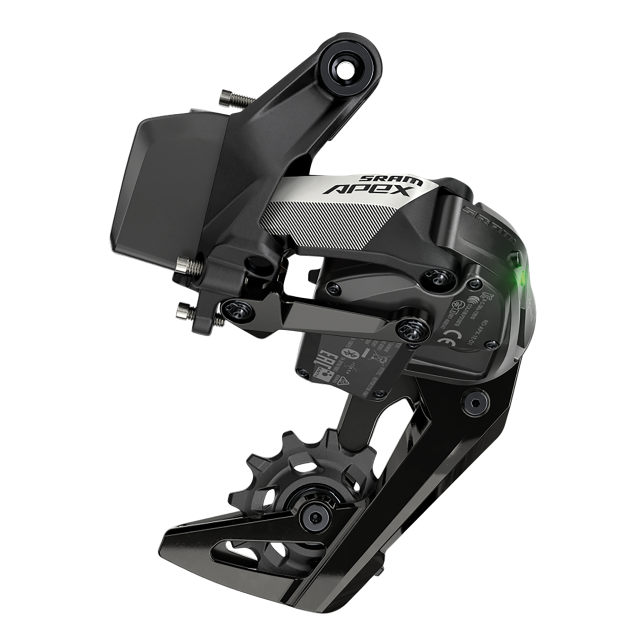 Sram Sram Deragliatore post. SRAM Apex XPLR AXS - 12v, max. 44d, nero, o. Batterie