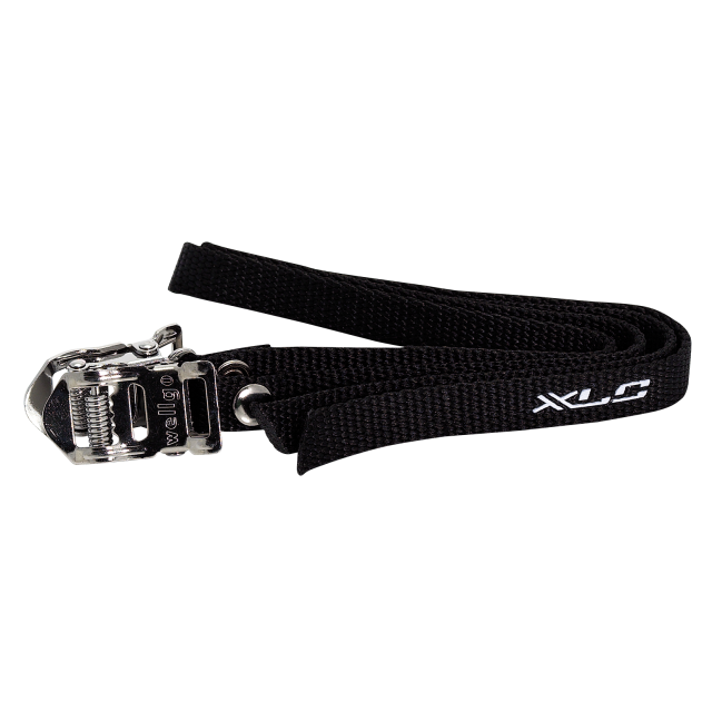 XLC XLC Coppia di lacci per pedali XLC - Nylon, nero, a coppia