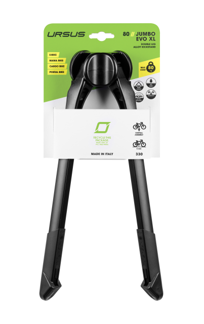 Ursus Ursus Cavalletto a 2 gambe Ursus Jumbo Evo XL - nero, 330mm, c. piastra e vite