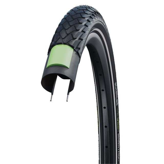 Schwalbe Schwalbe Copertone Schwalbe Green Marathon HS620 - 16" 16x1.75 T.Skin GG PerfL Addix Eco