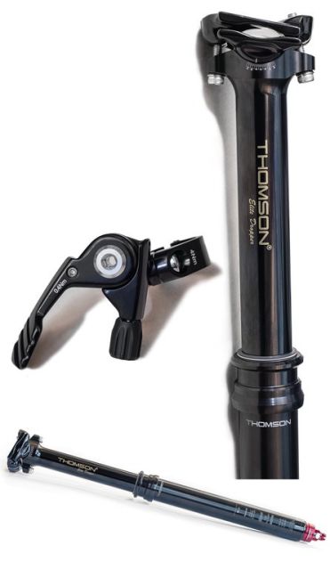 Thomson Thomson Reggis.telesc. ThomsonCovertBlackDropper - Ã 30,9mm, corsa 150mm, nero