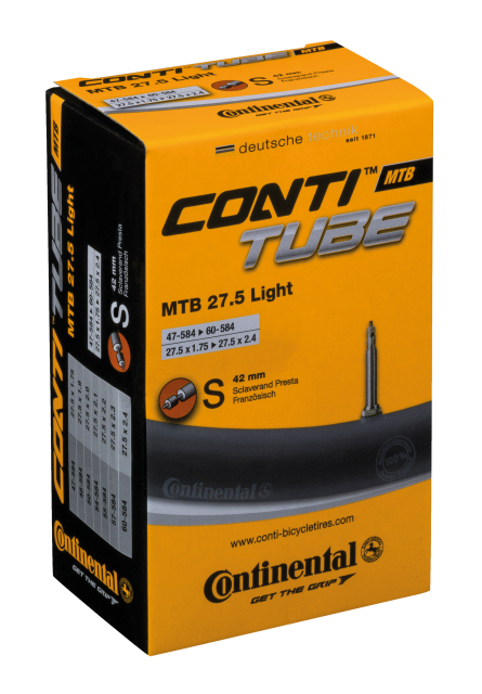 CONTINENTAL Continental Camera d´aria Conti MTB 27.5 light - 27.5x1.75-2.40" 47/60-584 VP 42mm