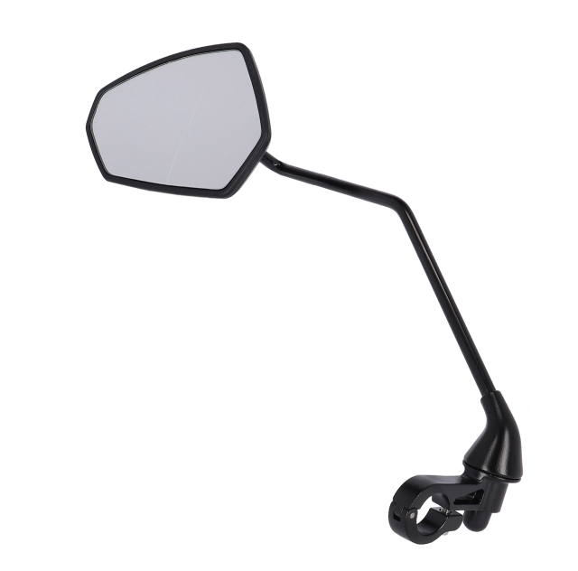 Ergotec Ergotec Specchio per bici Ergotec M 77LV - montaggio a sx, nero, plastica/acc
