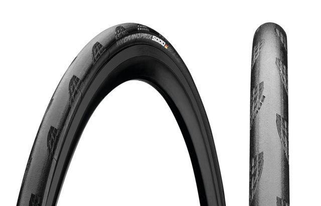CONTINENTAL Continental Copert. Conti Grand Prix 5000 pieg. - 28" 700x23C 23-622 nero/nero Skin