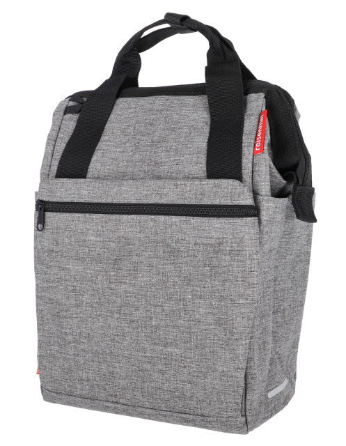 KLICKFIX KLICKFIX Borsa portapacchi KLICKfix ROOMY GT - twist silver, 25x17x40cm, 12l, 1000g