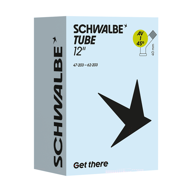 SCHWALBE Schwalbe Camera d'aria Schwalbe VS 1 - 12/12 1/2x1.75-2 1/4" 47/62-203 45 40mm