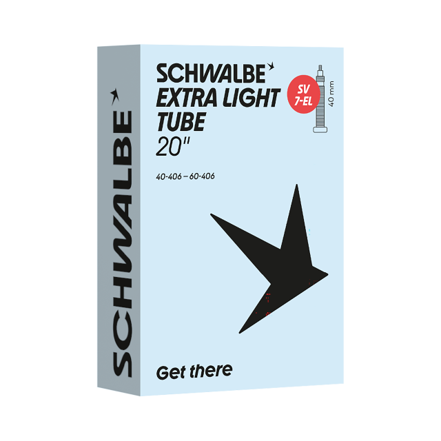 SCHWALBE Schwalbe Cam. aria Schwalbe VP7 extra light - 20x1.75-2.35" 40/60-406 VP 40mm