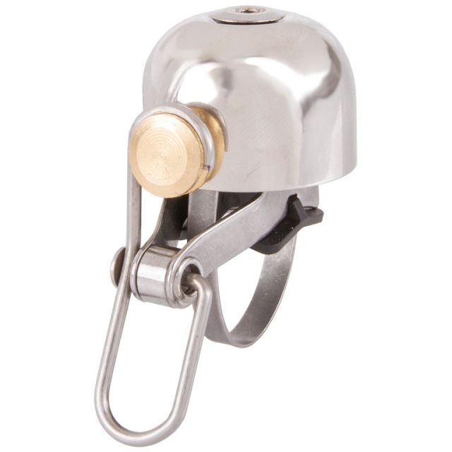 Ebilkelab Mini campanello Bella C-Yell - arg., rame, Ø30mm