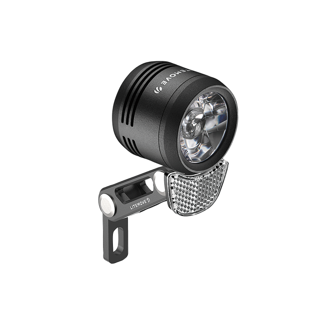 Litemove Litemove Luce LED per e-bike LITEMOVE SC-160 - 12 V (11~16 V), 160 Lux,supp. forcella