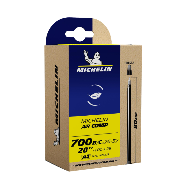 MICHELIN MICHELIN Tubo Michelin A2 Air Comp - 28" 26/32-622/635 VP 80 mm