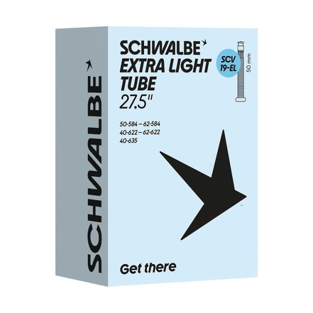 Schwalbe Schwalbe Cam. aria Schwalbe SCV 19-EL extralight - 27.5/28x1.50-2.40" 40/62-584/635 SCV 50