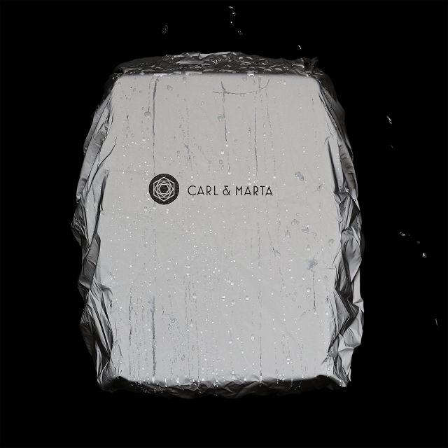 Racktime Racktime Zaino Carl & Marta Deep Reef - nero, 42x33x16cm, 18,2 l